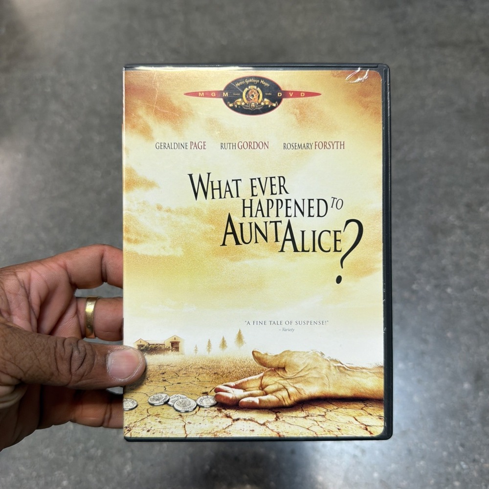 What Ever Happened to Aunt Alice (DVD, 1969) Scratch Free